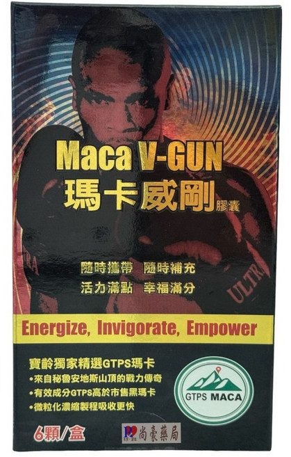 寶齡富錦 瑪卡威剛 膠囊 增強體力, 1個