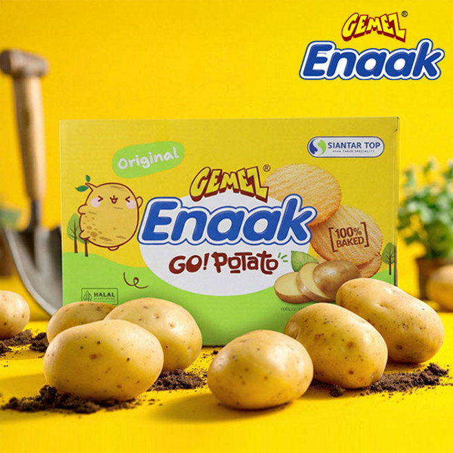 에낙 고포테이토 대용량 감자과자 포테이토칩 840g (21g x 40봉지), 21g