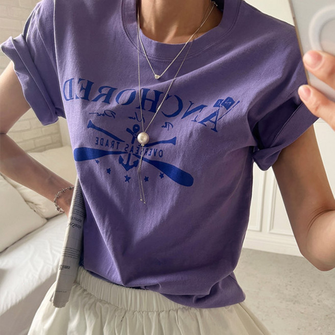 [난닝구]베키하 나염반팔티