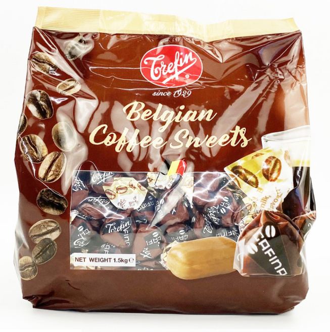 트레핀 벨기안 커피맛 스위트 캔디, 1.5kg, 1개