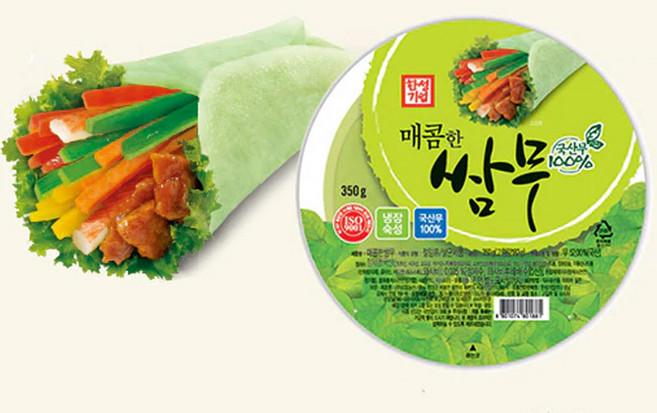 한성 매콤쌈무 350g 6개