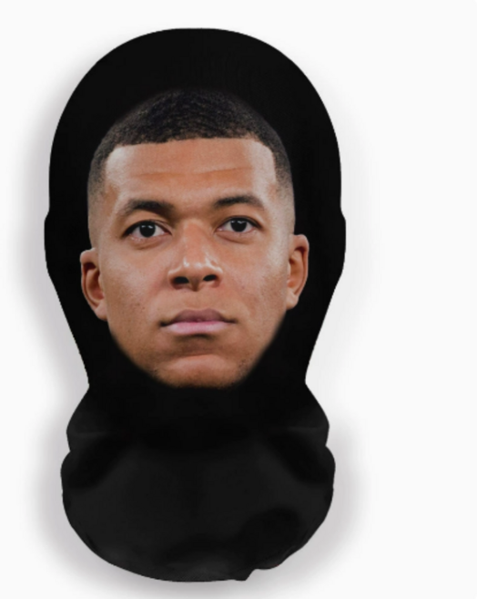 칸예마스크 인물 복면 마스크 할로윈 만우절 장난, 1개, 음바페 복면