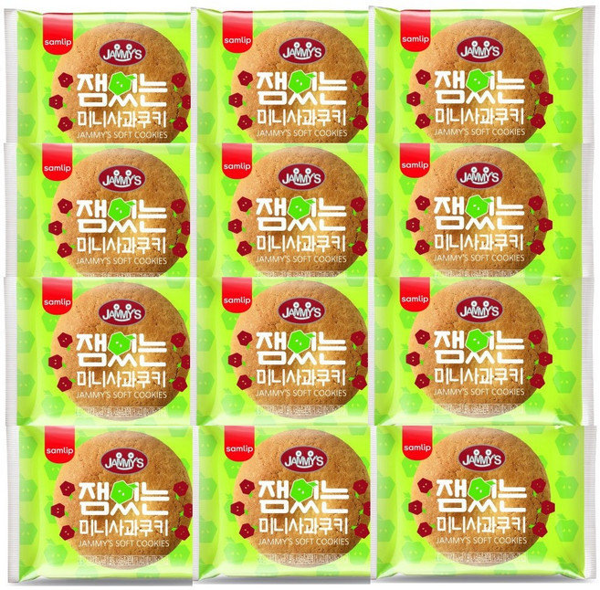 삼립 미니 사과맛 쿠키, 16g, 40개