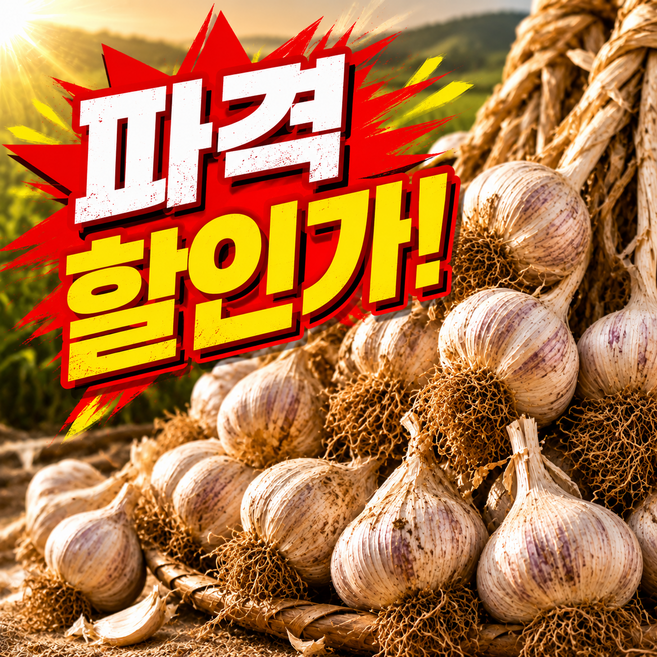 [24시간초특가할인] 당일수확 통마늘 국내산 햇마늘, 1박스, 1kg