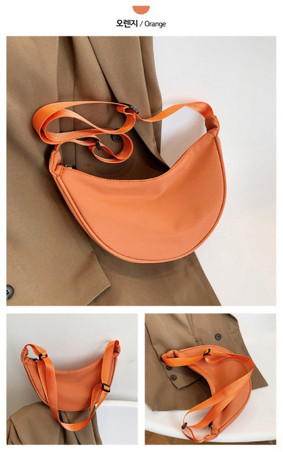 소소데일리 가벼운 반달 크로스백 숄더백 봄가방