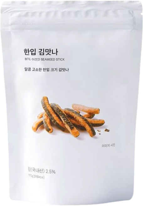 맛사랑 한입 김맛나, 1개, 110g