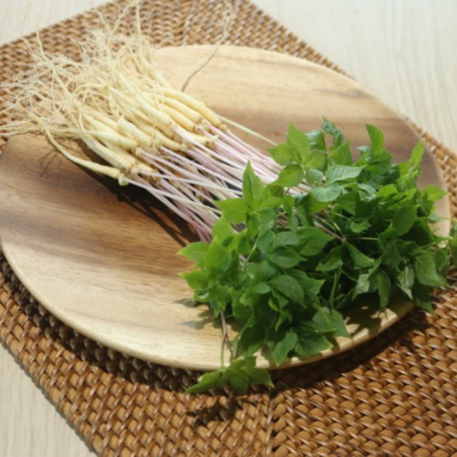 스마트팜 수경재배 새싹인삼 중 30뿌리, 고급보자기 포장, 1개