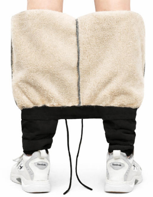 차쿠 남성 겨울 방한 바지 양털 트레이닝 기모 추리닝 조거팬츠