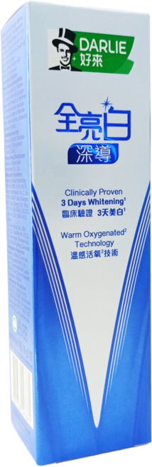 DARLIE 好來 全亮白深導煥白牙膏, 90g, 1個