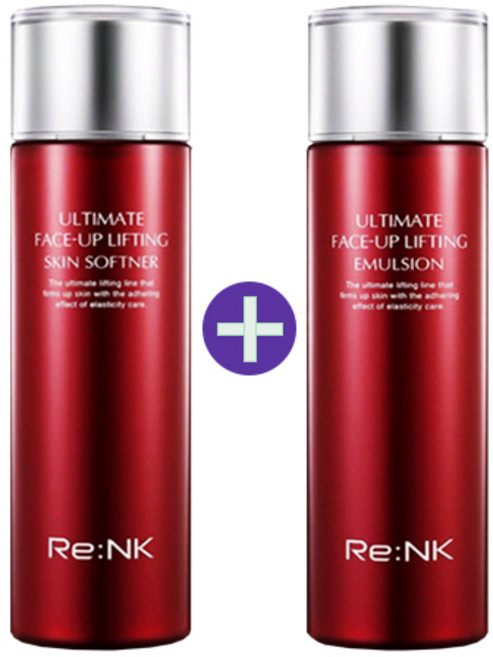 리엔케이 페이스 업 리프팅 기초2종 스킨 소프너 + 에멀전