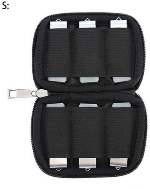 케이스 용 USB 플래시 드라이브 휴대용 대형 용량 방수 전자 주최자 F, 3) small, 3) small