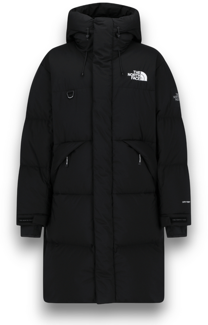 [매장판] 노스페이스 화이트라벨 롱패딩 자켓 남녀공용 액트라 다운 점퍼 코트 블랙 NC1DR51J