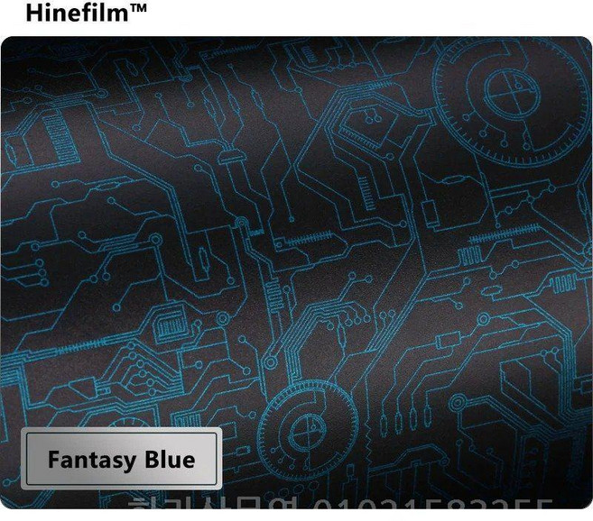 X2D100C 카메라 데칼 스킨 랩 커버 Hasselblad X2D 100C 프리미엄 스티커 보호 필름 비닐, Fantasy Blue