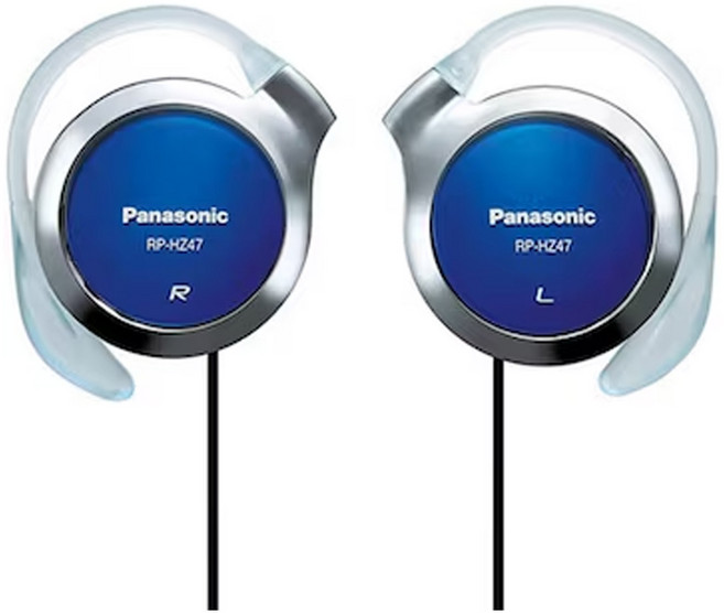 파나소닉 유선이어폰, RP-HZ47, 블루