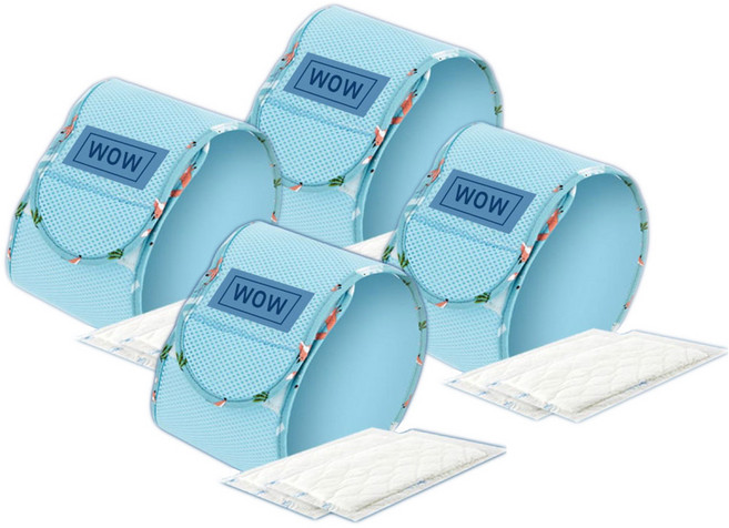 와우한빛 숨쉬는 매너벨트, 4개, 1개입, 대형