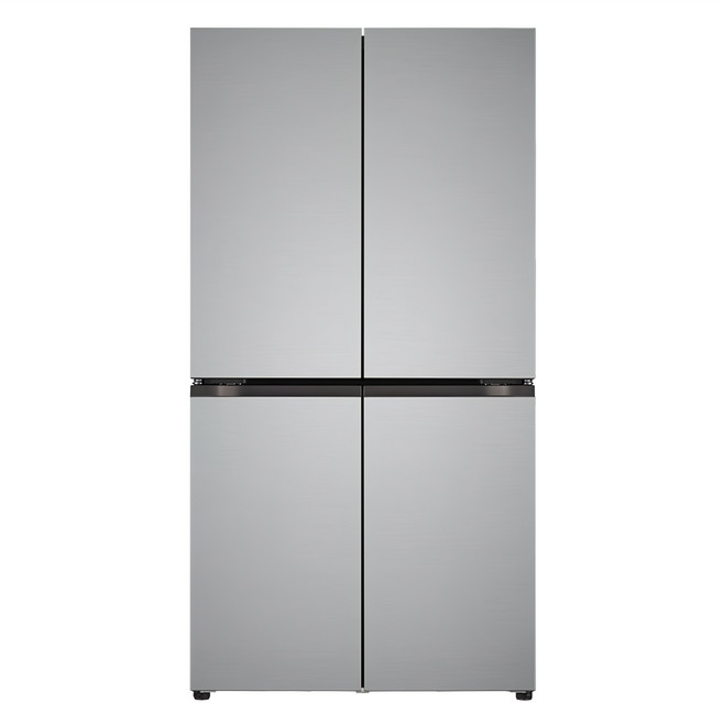 [색상선택형] LG전자 오브제컬렉션 870L 베이직 상냉장 하냉동 프리스탠딩 4도어 메탈 디오스 냉장고 방문설치, T875P012