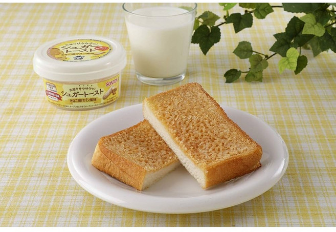 [일본정품]손톤 슈가 토스트 일본 인절미 잼 스프레드 100g 4901671210537, 2개