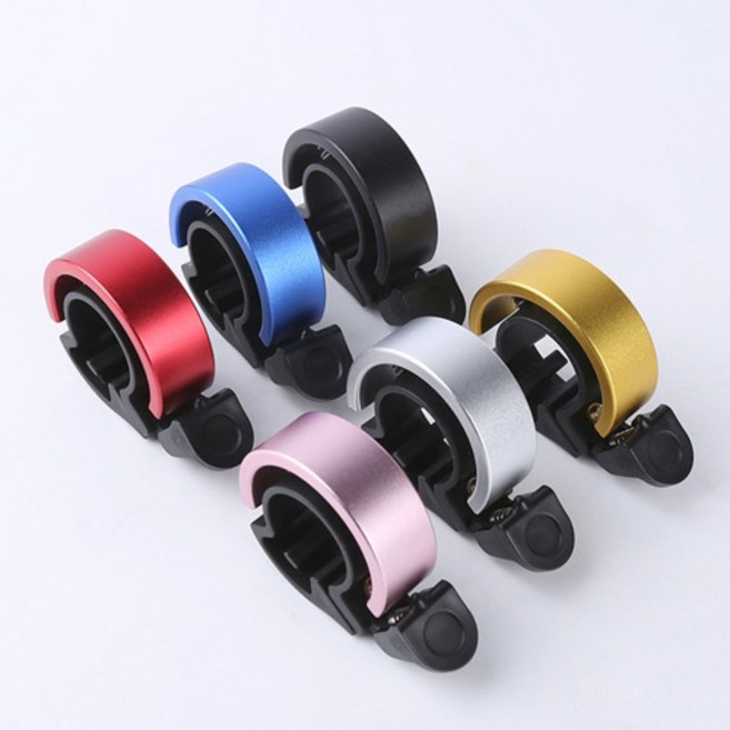 H 자전거 미니벨 미니경적 부착형 자전거벨 링벨 경적, 자전거미니벨_핑크, 1