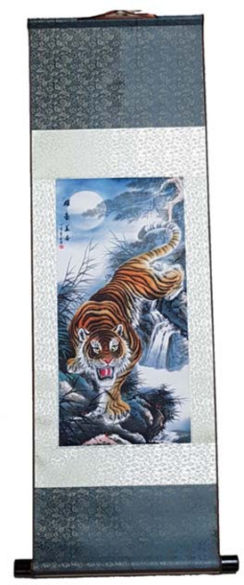 호랑이 그림 족자 풍수 액운퇴치 액막이, 호랑이그림