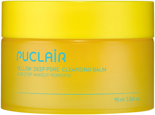 퓨클레어 옐로우 클렌징밤 모공 블랙헤드 제거 피비 각질 딥클렌징 저자극 클렌징 밤, 1개, 90g