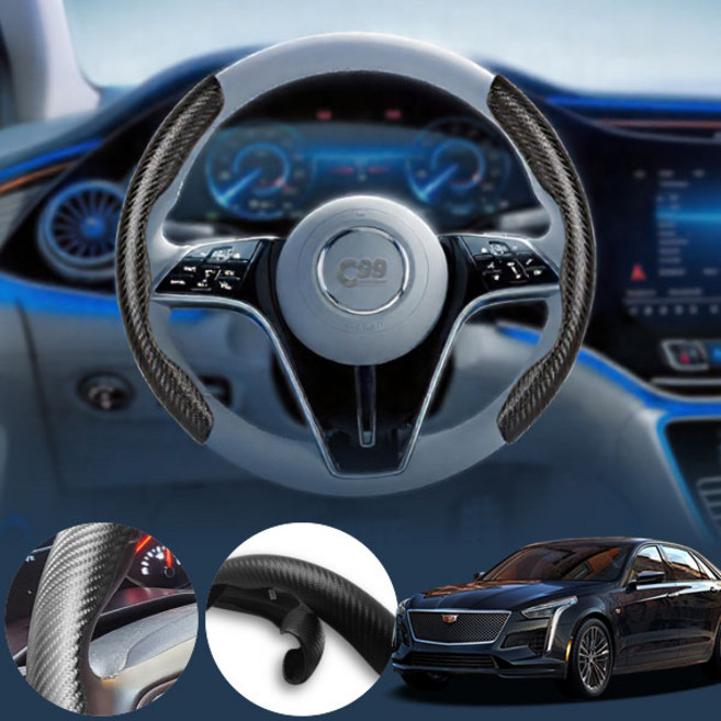 캐딜락 CT6 3.0 (16~21) 자동차 사이드 핸들커버 블랙 1개