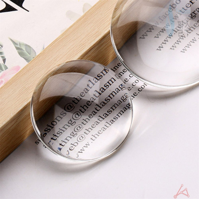 필수가게 크리스탈 북마크 문진 3D크리스탈, 60mm, 1개, 무색