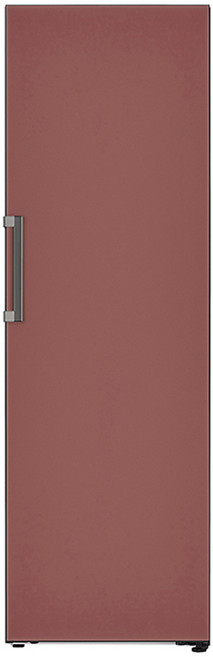 [색상선택형] LG전자 오브제컬렉션 컨버터블 김치냉장고 324L 방문설치, 글라스 레드우드, Z321GR3S