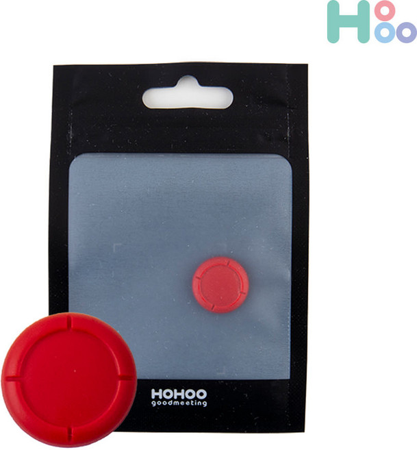 닌텐도 스위치 조이콘 아날로그 스틱 고무 캡 교체 수리 부품 용품 자가수리 AS, 네온레드, 1개