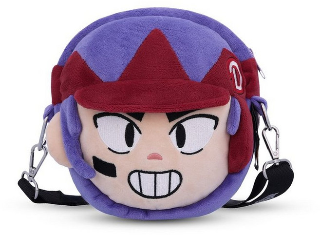 DOOSANBEARS [두산베어스]브롤스타즈 콜라보 캐릭터 크로스백(팽) 162841, FREE