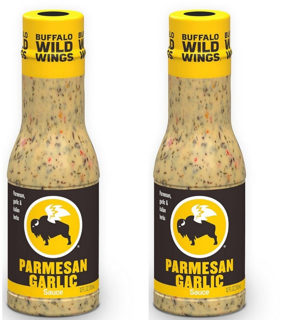 Buffalo Wild Wings 파마산 갈릭 윙 소스 미국직배송 355ml 2개, 데리야끼 2개