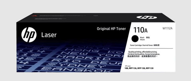 HP 原廠黑色碳粉匣 W1112A/110A, 1個, 單支價格