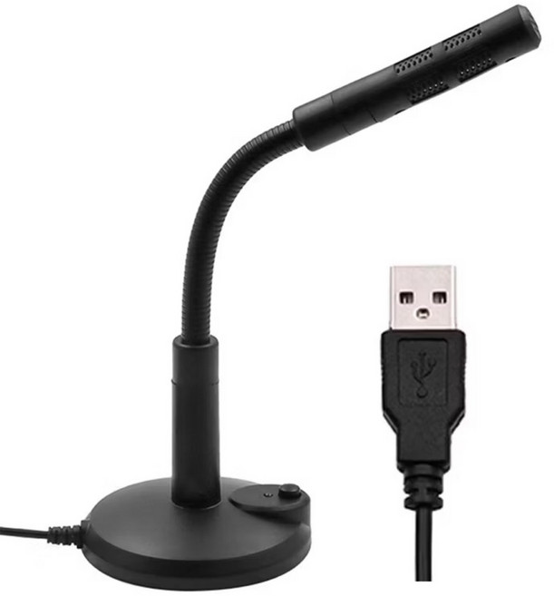 USB 電腦麥克風，智能降噪，防干擾, 電腦降噪麥克風, USB款