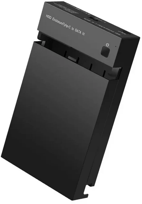 3.5인치 외장 하드 드라이브 케이스 USB-C TO SATA HDD 12V/2A 전원 어댑터 10Gbps 공급 디스크, 02 EU, 01 China Mainland