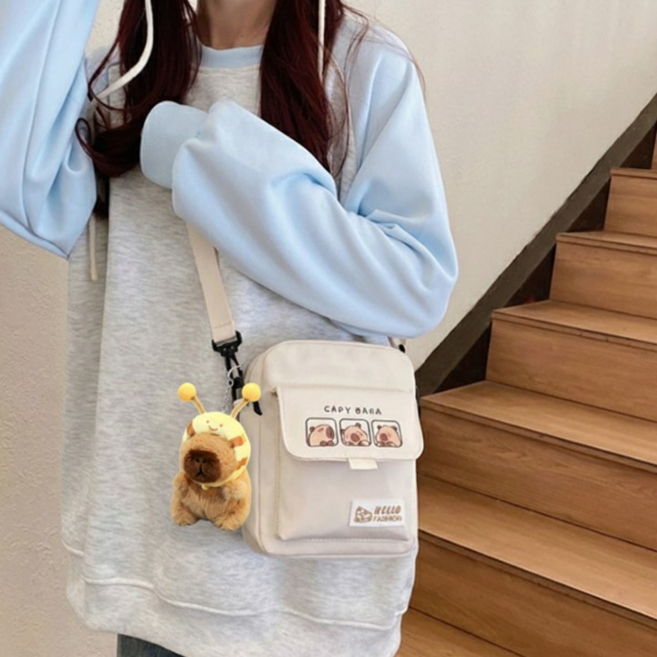 루세로 카피바라 가방 미니크로스백 키링