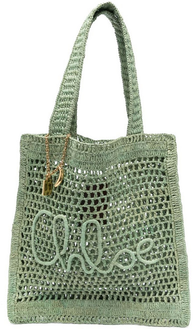 끌로에 서머 바나나 토트 백