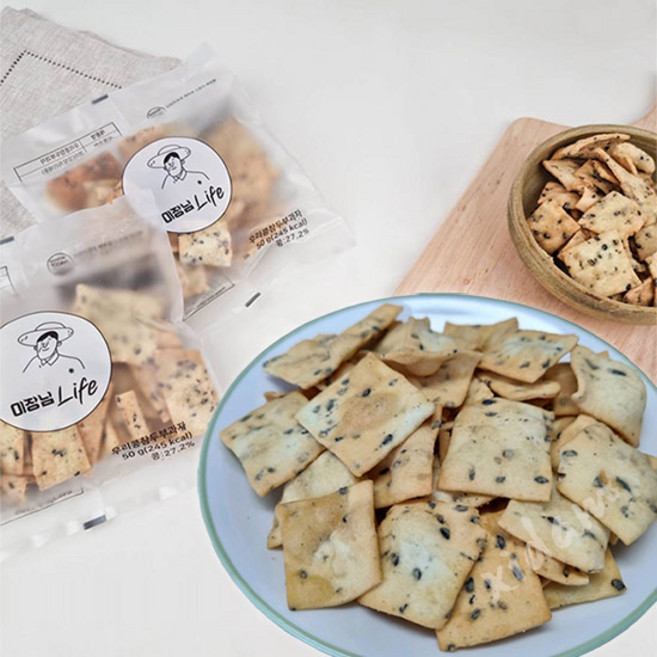 [담양한과] 우리 콩으로 만든 참두부과자 50g x 10봉, 10개