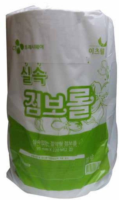 CJ 이츠웰 실속 점보롤2겹 (220m 4롤) 4묶음