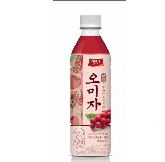 동원 오미자차페트, 24개, 500ml