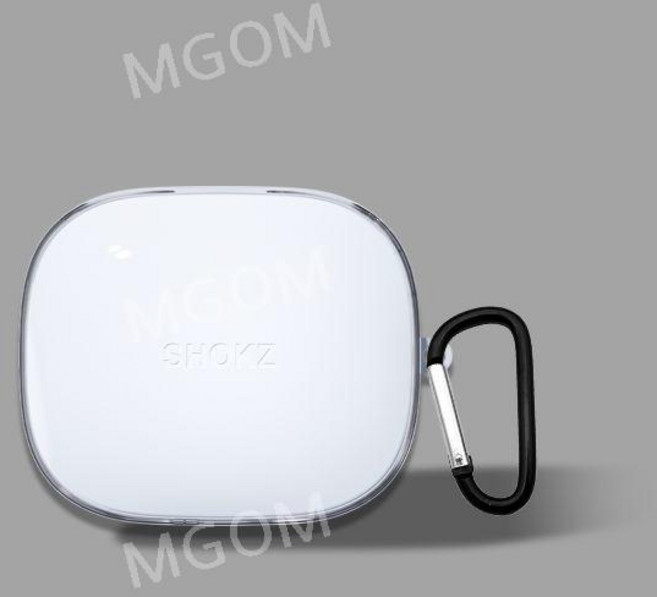 호환 샥즈 오픈핏 프로 케이스 투명 이어폰 Shokz OpenFit Pro 보호 블루투스, OpenFit Pro(2026), 투명+고리