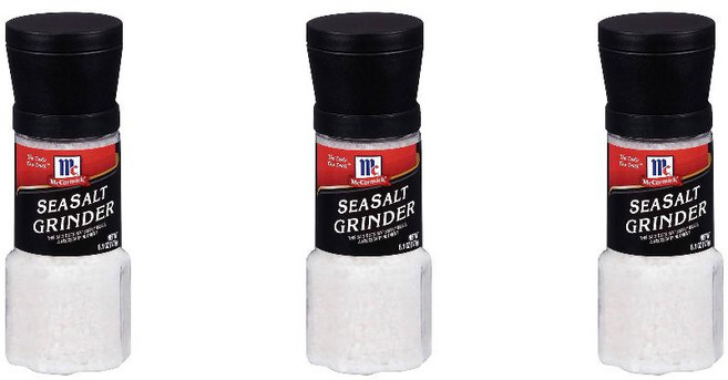 McCormick 맥코믹 씨 솔트 그라인더 172g 3팩