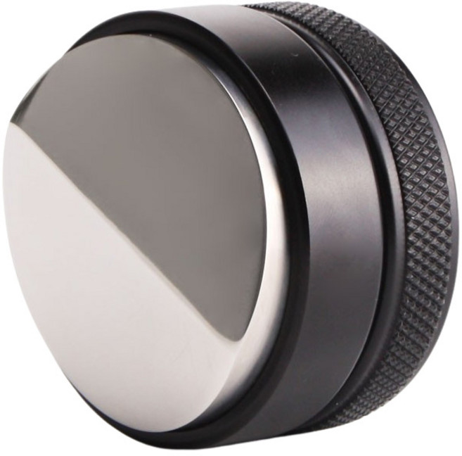 브이형 레벨링툴 스탠다드 V형 디스트리뷰터 커피 템퍼 마카롱, 1개, 블랙53mm