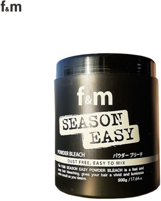 에프엠 헤어 파우더 브릿지 탈색제 염색약 탈색약 메니큐어 헤어컬러링 브릿치 브리지 산화제 미용실염색약 탈색가루 탈색파우더 추천, 1개, 500g