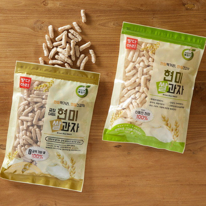 마이코 국내산 현미스낵, 180g, 1개