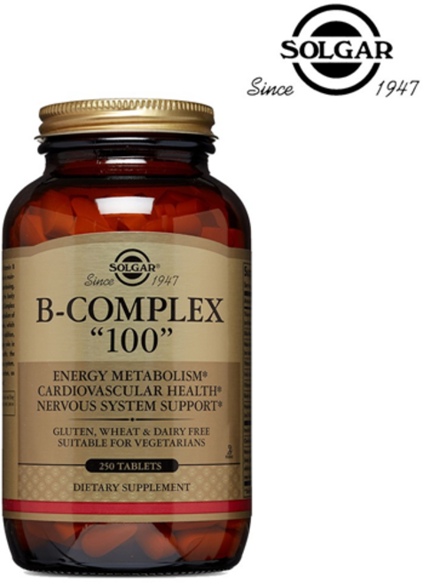 Solgar 솔가 비타민 B 컴플렉스 250정 대용량, 1개