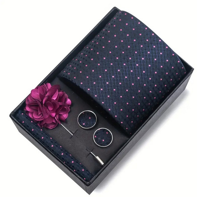 세컴 고급 남성 넥타이 선물세트 케이스 포장 정장 결혼식 선물용