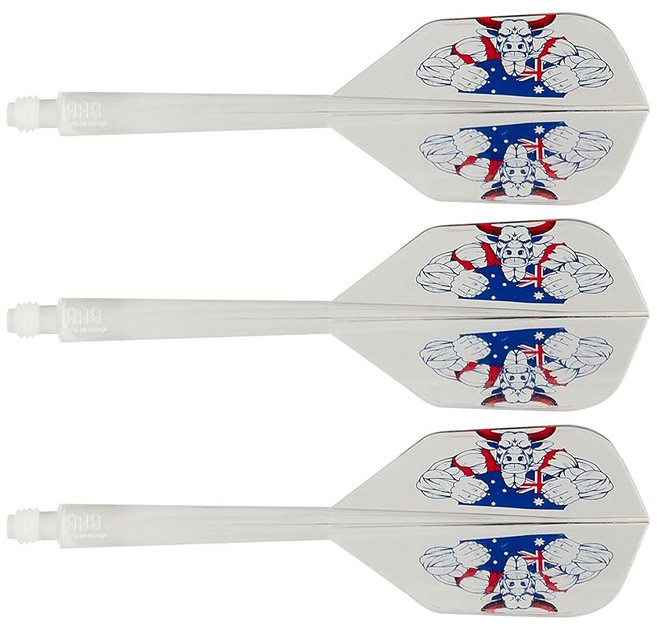 CONDOR AXE THE BULL Small L 클리어 James Bailey 콘돌 액스 더 블루 제임스 베일리 선수 모델 다트 플라이트