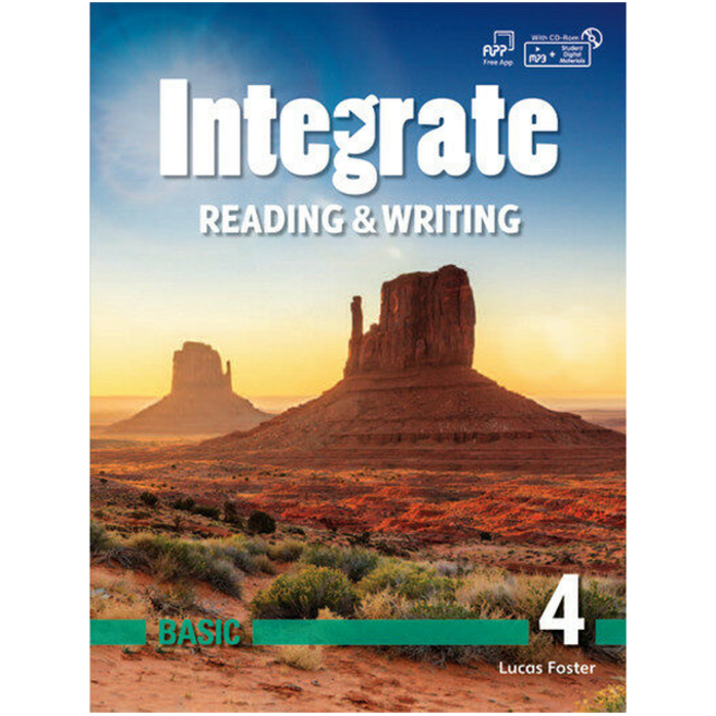 Integrate Reading & Writing Basic 4 (Student Book + Workbook + MP3 CD) + 미니수첩 증정, Compass Publishing