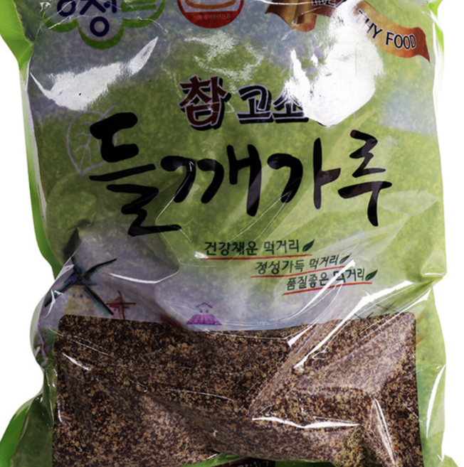 들깨 가루 청정들 요리 양념 재료 업소용 위생 처리 1kg, 1개