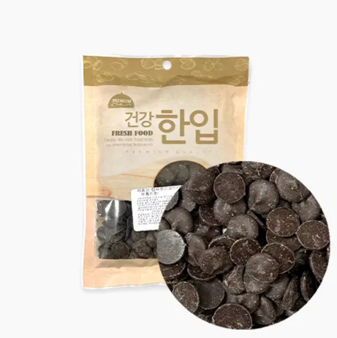 이데아 컴파운드코인 다크초콜릿 소분, 1개, 200g