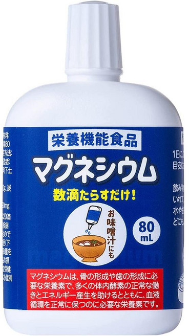 TP 일본직구 마그네슘 액 차나 된장국에 23방울을 넣으면 사용, 사이즈, 1개